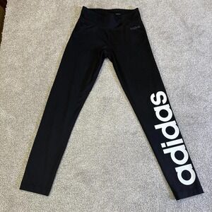 Adidas Women's Black Leggings Small Running Yoga Stretch